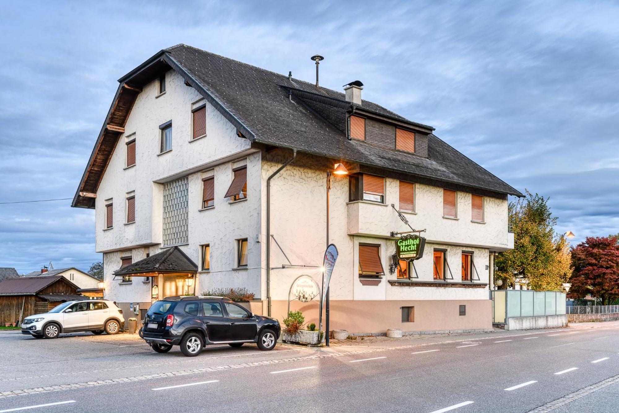 Gasthaus Hecht ヘーヒスト エクステリア 写真